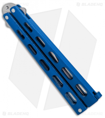 Bear & Son 2-Pack Butterfly Knife Special Blue (114BL + 114BLTR)