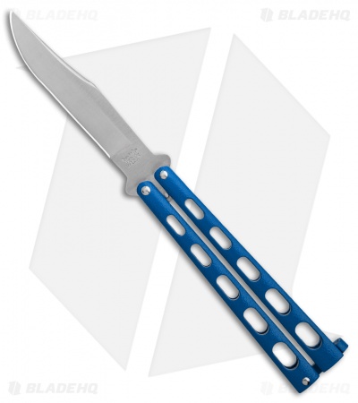 Bear & Son 2-Pack Butterfly Knife Special Blue (114BL + 114BLTR)