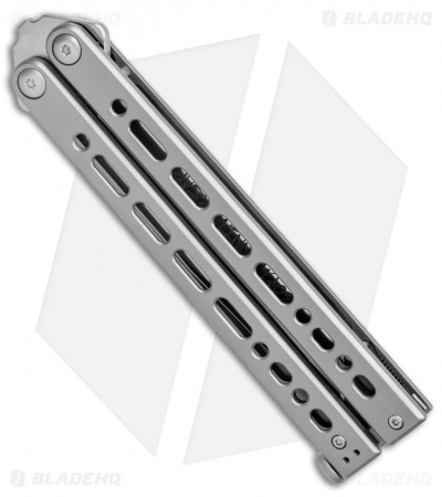 Bear& Son 30th Anniversary Bear Song VIII Butterfly Knife Clip Point(4.5" Satin)
