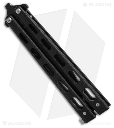 Bear & Son 115B Large Butterfly Knife Black (4" Black)