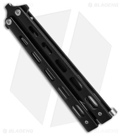 Bear & Son 115B Large Butterfly Knife Black (4" Black)