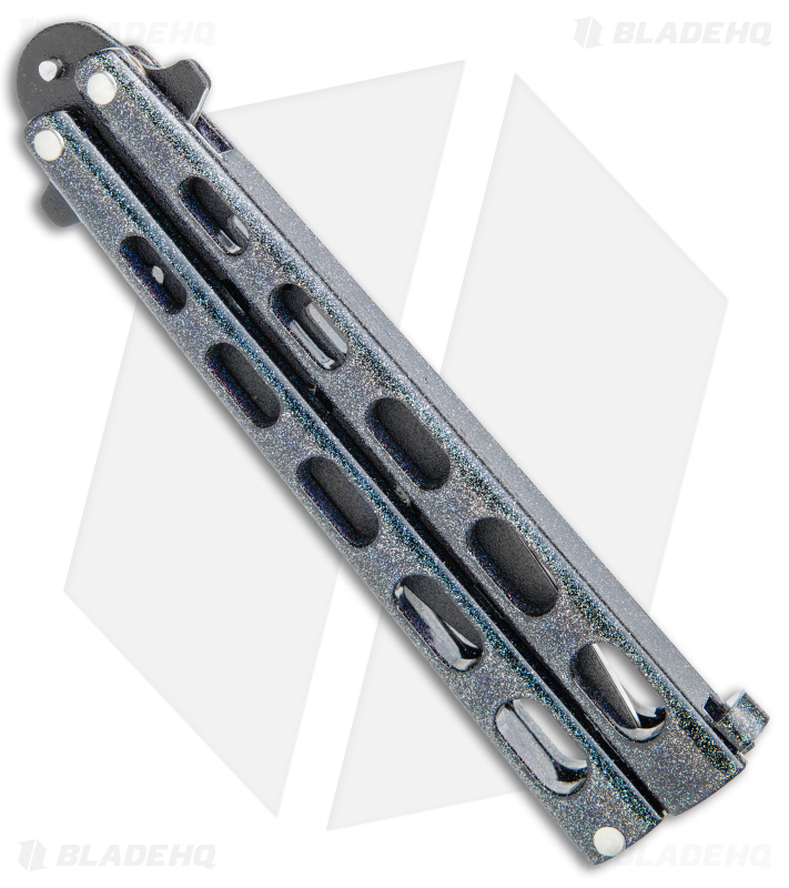 Bear & Son Large Butterfly Knife Trainer Galaxy (4" Black) 115GXTR