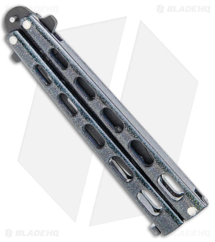 Bear & Son Large Butterfly Knife Trainer Galaxy (4" Black) 115GXTR
