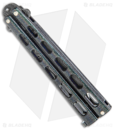 Bear & Son 114D Large Butterfly Knife Galaxy (4.25" Damascus) 114GXD