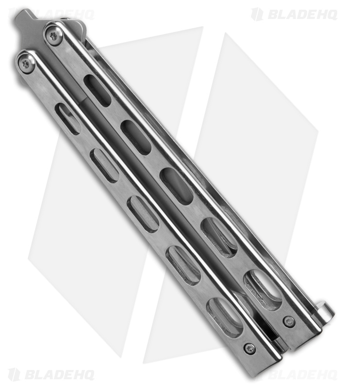 Bear &  Son Clip Point Butterfly Stainless Steel  (4.1" Bead Blast) SS14 *DISC*