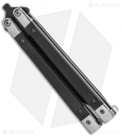 Bear & Son Balisong Butterfly Knife Black G-10 (4" Black) G17B