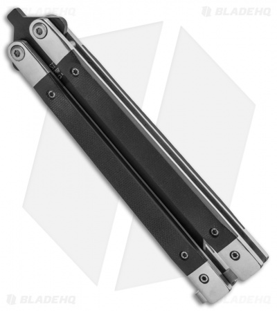 Bear & Son Balisong Butterfly Knife Black G-10 (4" Black) G17B