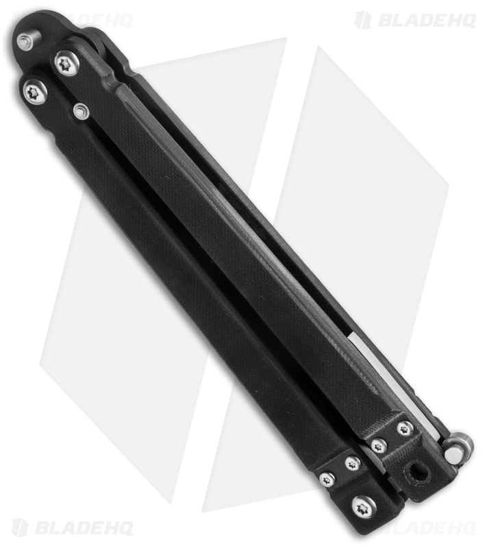 Bear OPS Bear-Song II Butterfly Knife G-10 (Black) | Blade HQ