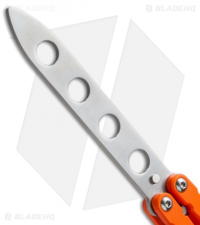 Bear OPS Bear Song II Butterfly Knife Orange G-10 (4.38" Trainer) B-201-B4-P