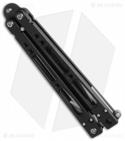 Bear OPS Bear Song IV Butterfly Knife Al (4.38" Black) B-400-AlBK-B