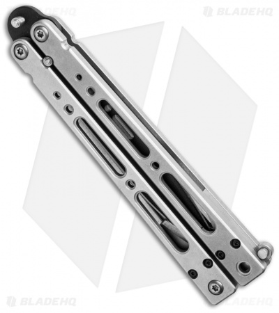 Bear OPS Bear Song IV Butterfly Knife Aluminum (4.38" Black) B-400-B