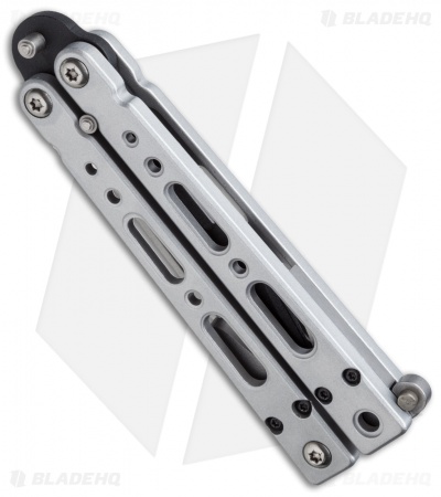 Bear OPS Bear Song IV Small Butterfly Knife Aluminum (3.25" Black) B-450-B