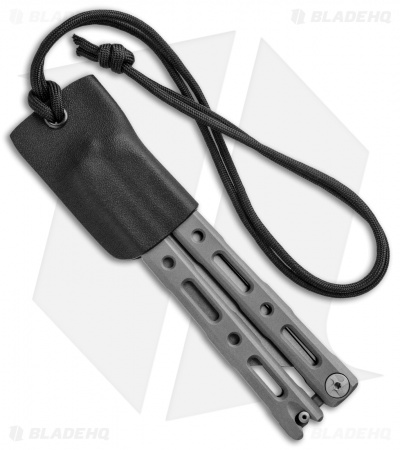 Linos Kydex Sheath for Benchmade 87 Balisong Series Knife w/ Neck Cord