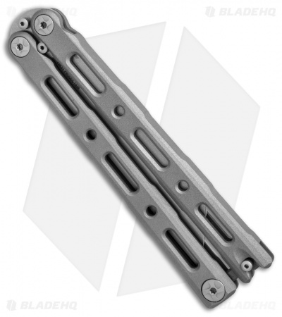 Benchmade 87 Ti Bali-Song Butterfly Knife Titanium (4.5" Satin)