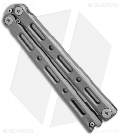 Benchmade 87 Ti Bali-Song Butterfly Knife Titanium (4.5" Satin)