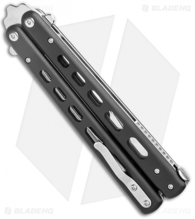 Boker Plus Balisong G-10 Large Butterfly Knife (4" Satin) 06EX228