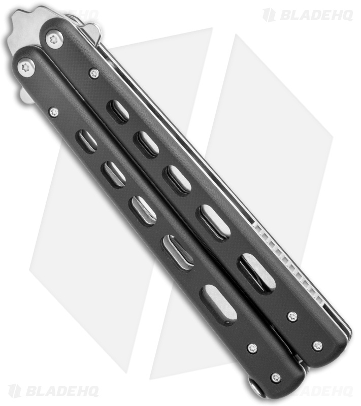 Boker Plus Balisong G-10 Large Butterfly Knife (4" Satin) 06EX228