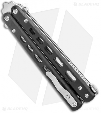 Boker Plus Balisong G-10 Small Butterfly Knife (3.2" Satin) 06EX226