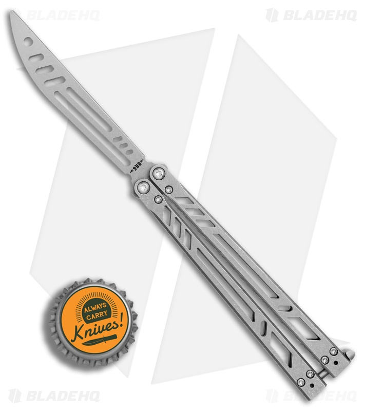 BRS  Barebones Trainer Balisong Butterfly Knife (4.375" Dull Blade) 