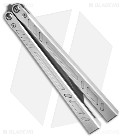 BRS Barebones Balisong Butterfly Knife Aluminum Channel (4.5" SW)