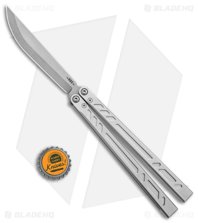 BRS Barebones Balisong Butterfly Knife Aluminum Channel (4.5" SW)