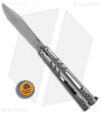 BRS ALT Alpha Beast Infinity Balisong Butterfly Knife Titanium 