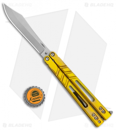 BRS Premium Alpha Beast | Titanium Butterfly Knife | Gold
