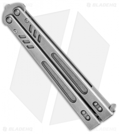 BRS Hybrid Replicant Standard Balisong Butterfly Knife Titanium (4.6" SW)