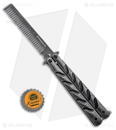 Boker Magnum Balicomb Butterfly Trainer Black Stonewash (3.88" Comb) 
