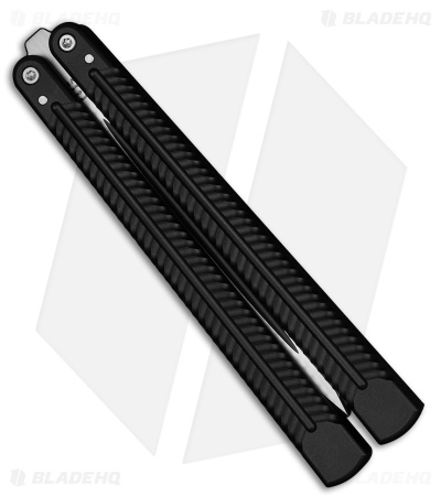 CIVIVI Dracolisk Butterfly Trainer Black Aluminum (4.6" Two-Tone)