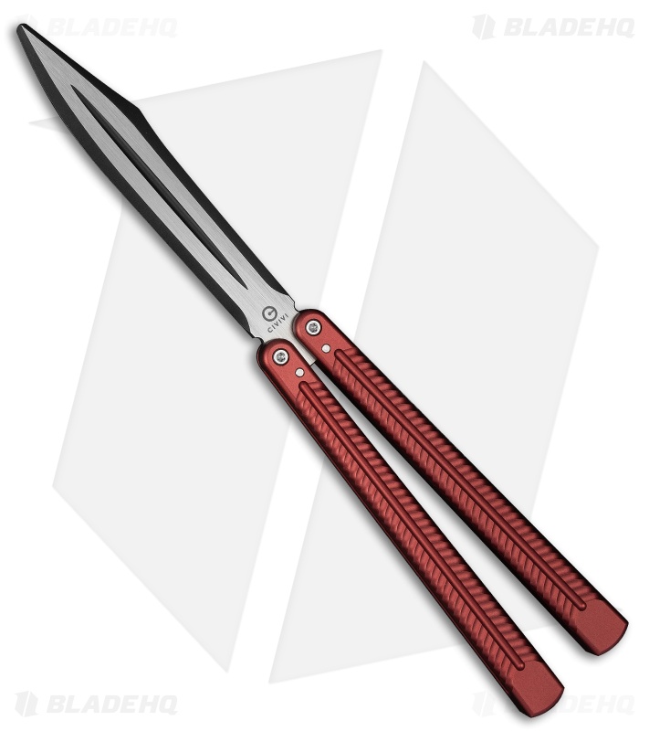CIVIVI Dracolisk Butterfly Trainer | Red | Two-Tone