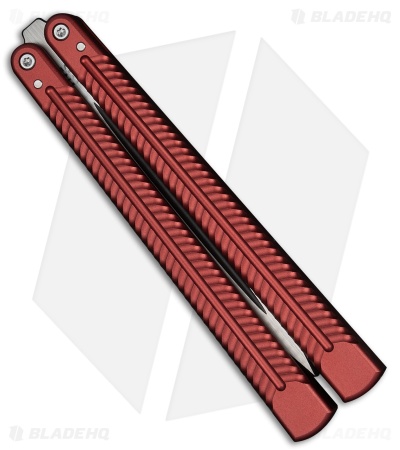CIVIVI Dracolisk Butterfly Trainer Red Aluminum (4.6" Two-Tone)