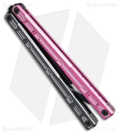 Glidr Moab Butterfly Knife Dark Rose 7075 Aluminum (Stonewash Trainer)