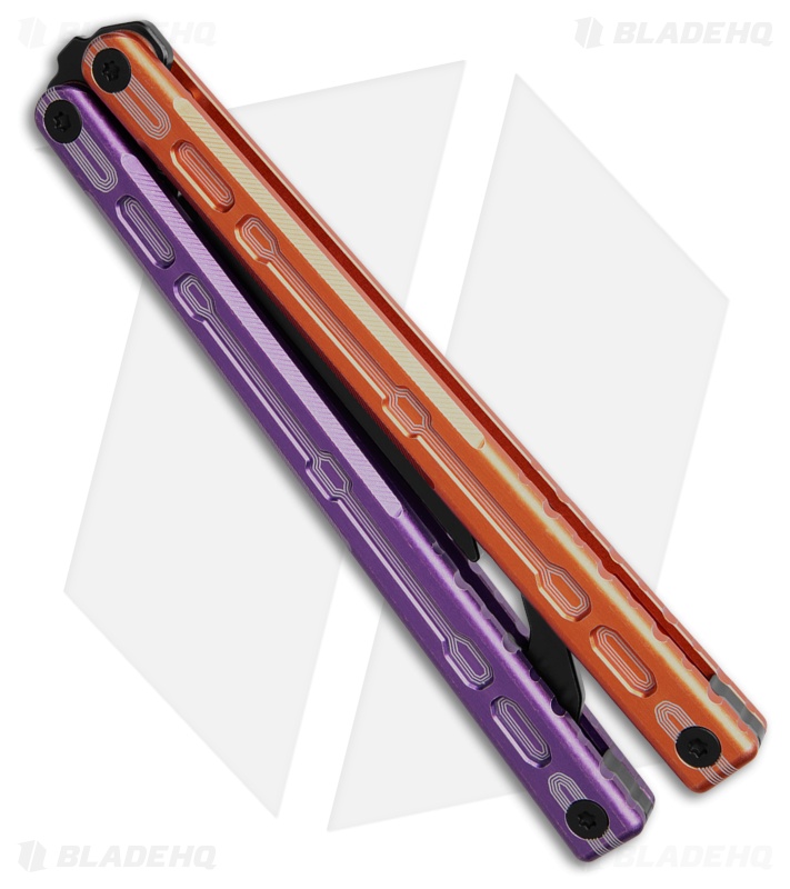 Glidr Moab Butterfly Knife Jupiter 7075 Aluminum (Stonewash Trainer)