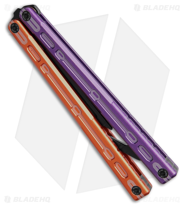 Glidr Moab Butterfly Knife Jupiter 7075 Aluminum (Stonewash Trainer)