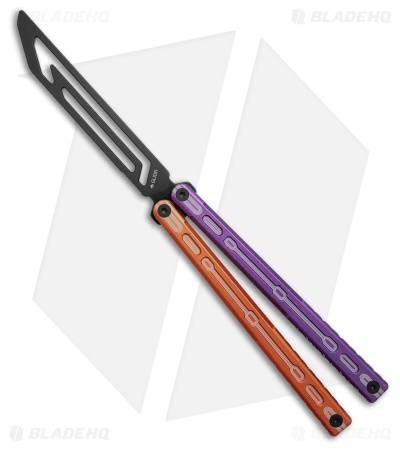 Glidr Moab Butterfly Knife Jupiter 7075 Aluminum (Stonewash Trainer)