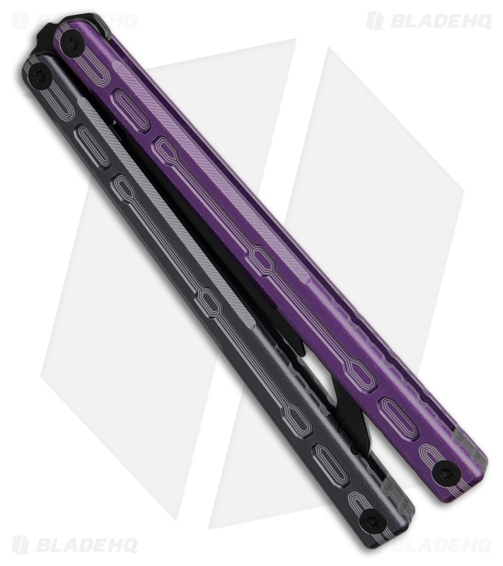 Glidr Pacific Butterfly Knife Purple Rain