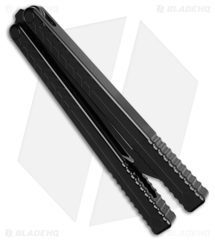 Nabalis + Will Hirsch The Vulp Teflon Opener Balisong Trainer Black