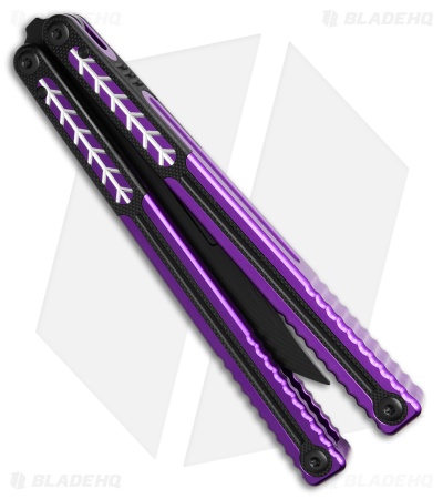 Nabalis + Will Hirsch The Vulp Pro-Ladder Balisong Trainer Purple/Black