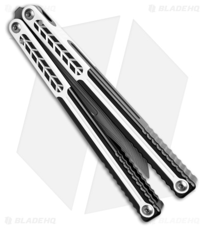 Nabalis + Will Hirsch The Vulp Pro-Ladder Balisong Trainer Black/White