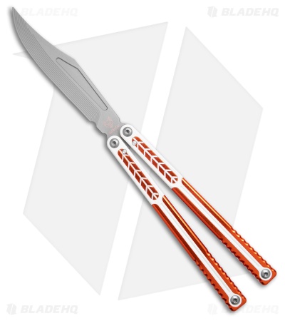 Nabalis + Will Hirsch The Vulp Pro-Ladder Balisong Trainer Orange/White