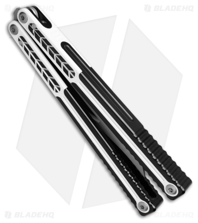 Nabalis + Will Hirsch The Vulp Pro-Opener Balisong Trainer Black/White