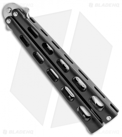Ronin Gear Butterfly Knife Practice Trainer Black (4" Dull Satin)