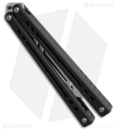 Squid Industries Nautilus V2 Butterfly Balisong Trainer Black (Satin) 