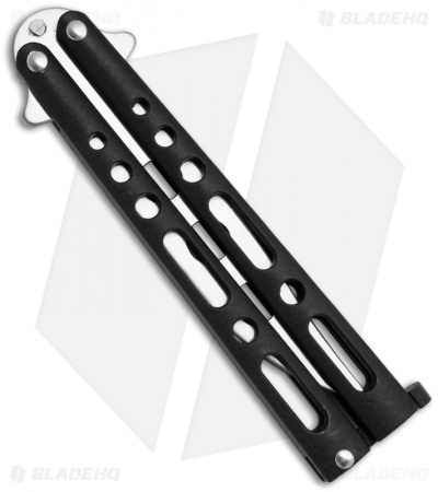 Benchmark Black Butterfly Trainer Knife (4.13" Dull)