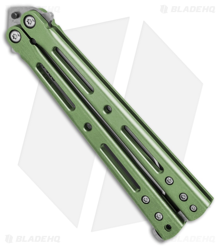 droppoint green balisong droppoint green balisong