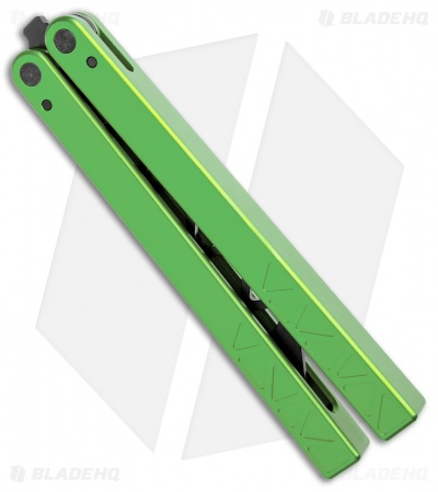 Glidr Original 2 Carbon Series Butterfly Trainer Gecko Green (4.25" Black)