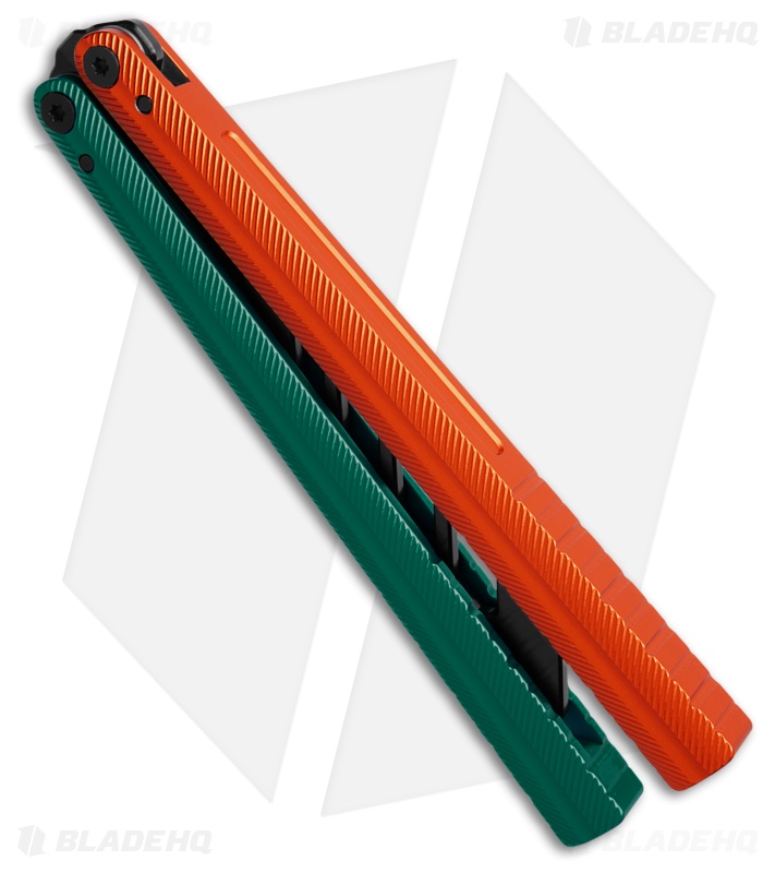 Glidr Pacific Butterfly Knife Fire & Ice Aluminum Black