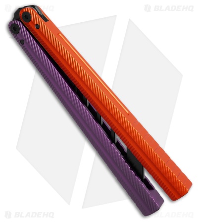 Glidr Pacific Butterfly Knife Jupiter Aluminum (4.6" Black Trainer)