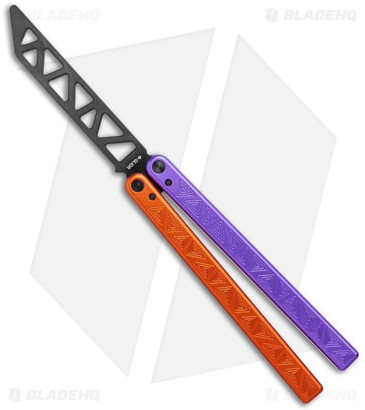 トイガン Glidr og4 1:1 Butterfly knife Glidr Original 4 Carbon Series Butterfly Trainer Jupiter (4.25